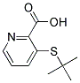 3-TERT-BUTYLTHIO-2-CARBOXYPRYIDINE Struktur