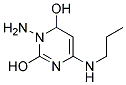 3-METHYL-6-PROPYLAMINOURACIL Struktur