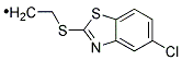 [(5-CHLOROBENZO[D]THIAZOL-2-YLTHIO)METHYL] METHYL Struktur