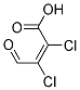 (Z)-2,3-DICHLORO-4-OXO-BUTENOIC ACID Struktur