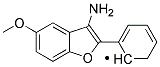 (3-AMINO-5-METHOXY-BENZOFURAN-2-YL)-PHENYL- Struktur