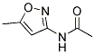 N1-(5-METHYL-3-ISOXAZOLYL)ACETAMIDE, TECH Struktur