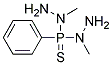 DI(1-METHYLHYDRAZINO)PHENYLPHOSPHINE SULFIDE, TECH Struktur