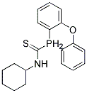 N-CYCLOHEXYLOXO(DIPHENYL)PHOSPHORANECARBOTHIOAMIDE, TECH Struktur