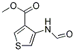 METHYL 4-FORMYLAMINOTHIOPHENE-3-CARBOXYLATE, TECH Struktur