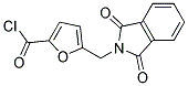 5-[(1,3-DIOXO-1,3-DIHYDRO-2H-ISOINDOL-2-YL)METHYL]-2-FUROYL CHLORIDE Struktur