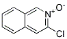 3-CHLOROISOQUINOLINIUM-2-OLATE Struktur