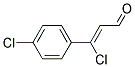 3-CHLORO-3-(4-CHLORO-PHENYL)-PROPENAL Struktur