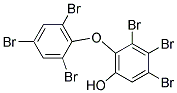 6-HYDROXY-2,2',3,4,4',6'-HEXABROMODIPHENYL ETHER Struktur