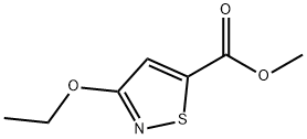 METHYL-3-ETHOXYISOTHIAZOLE-5-CARBOXYLATE Struktur