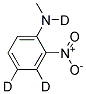 N-METHYL-2-NITROANILINE-D3 Struktur