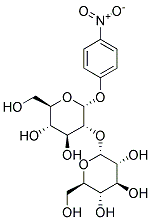 4-NITROPHENYL 2-O-A-D-GLUCOPYRANOSYL-A-D-GLUCOPYRANOSIDE Struktur