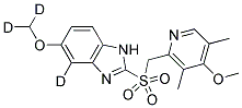 OMEPRAZOLE-D3 SULFONE Struktur