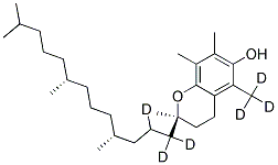 A-TOCOPHEROL-D6 Struktur