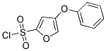 4-PHENOXYFURAN-2-SULPHONYL CHLORID Struktur