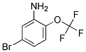 3-AMINO-4-(TRIFLUOROMETHOXY)BROMOBENZEN Struktur