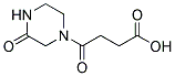 4-OXO-4-(3-OXO-1-PIPERAZINYL)BUTANOIC ACID Struktur