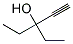 3-ethylpent-1-yn-3-ol  Struktur