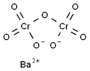 Barium dichromare Struktur