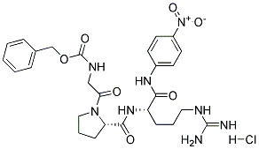 N-CBZ-glycyl-L-prolyl-L-arginine-4-nitroanilide hydrochloride