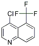 4-Chloro-5-(trifluoromethyl)quinoline Struktur