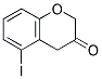 5-Iodo-3-chromanone Struktur