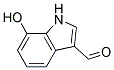 7-Hydroxyindole-3-carboxaldehyde Struktur