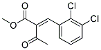 Methyl 2-(2,3-Dichlorobenzilidene)acetoacetate Struktur