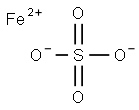 Ferrous sulphate dried Struktur