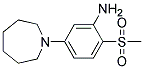 5-Azepan-1-yl-2-(methylsulphonyl)aniline Struktur