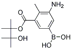 3-Amino-5-(methoxycarbonyl)benzeneboronic acid, pinacol ester Struktur