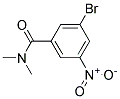 3-Bromo-N,N-dimethyl-5-nitrobenzamide Struktur