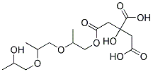 TRIPROPYLENE GLYCOL CITRATE Struktur