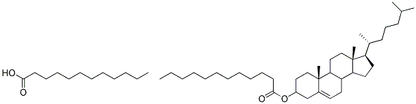 CHOLESTERYL LAURATE (DODECANOATE) Struktur