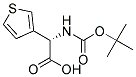 Boc-D-2-(3-Thienyl)-glycine Struktur