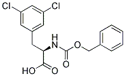 Cbz-3,5-Dichloro-D-Phenylalanine Struktur