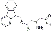 Fmoc-L-3-Aminobutyric acid Struktur