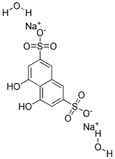 4,5-DIHYDROXYNAPHTHALENE-2,7-DI   SULFONIC ACID, DISODIUM SALT, DIHYDRATE 98%
 Struktur