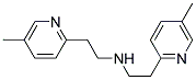 BIS-[2-(5-METHYL-PYRIDIN-2-YL)-ETHYL]-AMINE Struktur