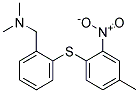 N,N-DIMETHYL-2-[(4-METHYL-2-NITROPHENYL)THIO]BENZENEMETHANAMINE Struktur