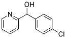 4-Chlorophenyl-2-pyridylmethanol Struktur