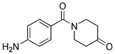 P-AMINOBENZOYL-PIPEIRDIN-4-ONE Struktur