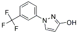 3-HYDROXY-1-[3-(TRIFLUOROMETHYL)PHENYL]-1H-PYRAZOLE Struktur