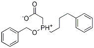 Hydroxy-(4-Phenylbutyl)-PhosphonicAceticAcidPhenylMethylEster Struktur