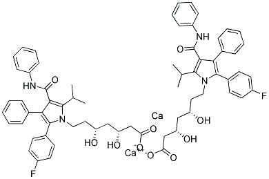 AtorvastaqtinCalcium Struktur