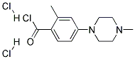 4-(4-Methyl-1-Piperazinyl)MethylBenzoylChlorideDihcl Struktur