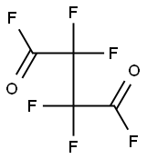 Tetrafluorosuccinoyl difluoride Struktur