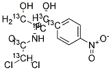 CHLORAMPHENICOL-13C6 Struktur