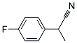 P-FLUORO-ALPHA-METHYLPHENYLACETONITRILE Struktur