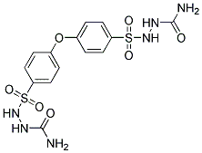 P,P'-OXYBIS(BENZENESULFONYL SEMICARBAZIDE) (FOAMING AGENT BH) Struktur